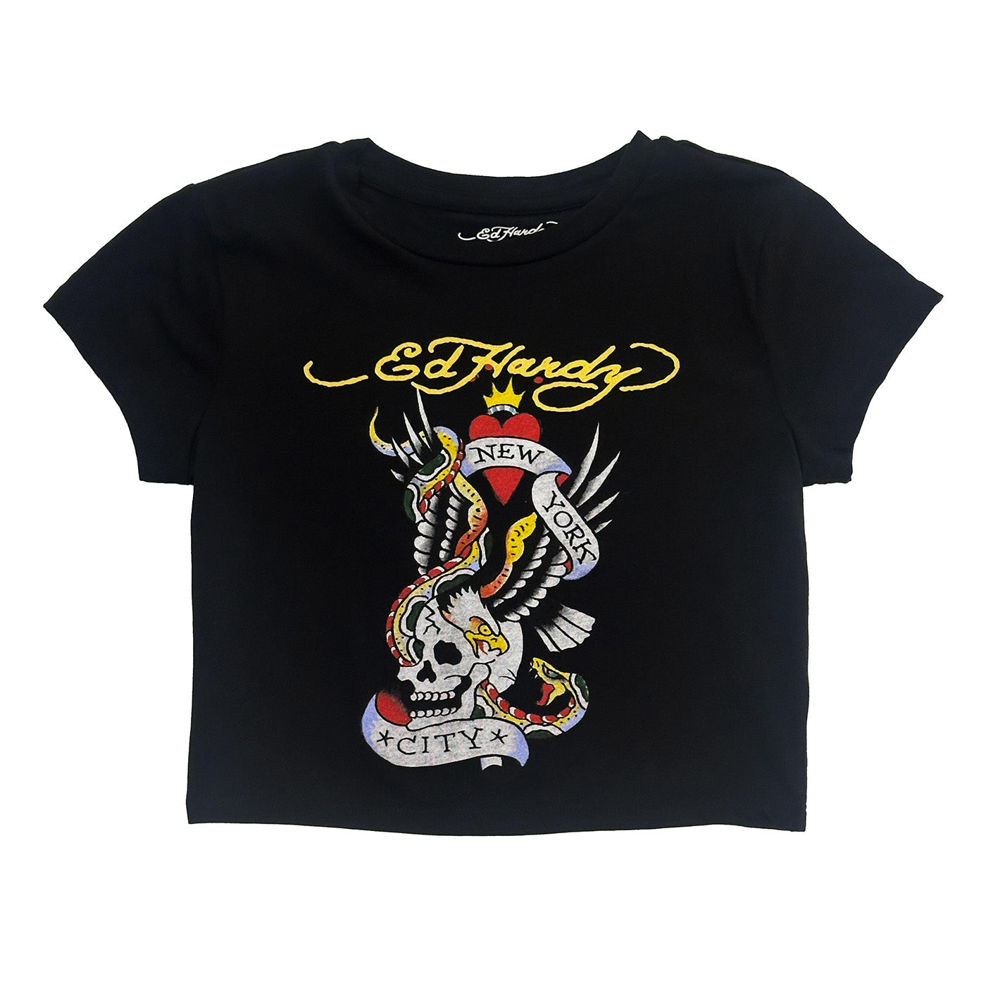 NYC Skull Baby Tee
