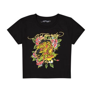 Tiger Rose Baby Tee