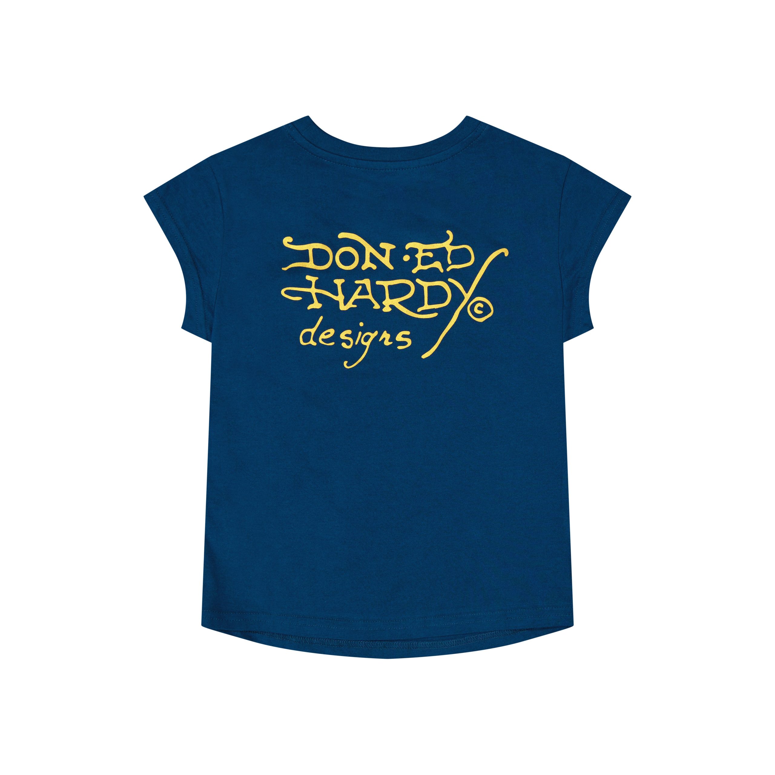 LKS Skull Rhinestone Cap Sleeve Tee - Image 2