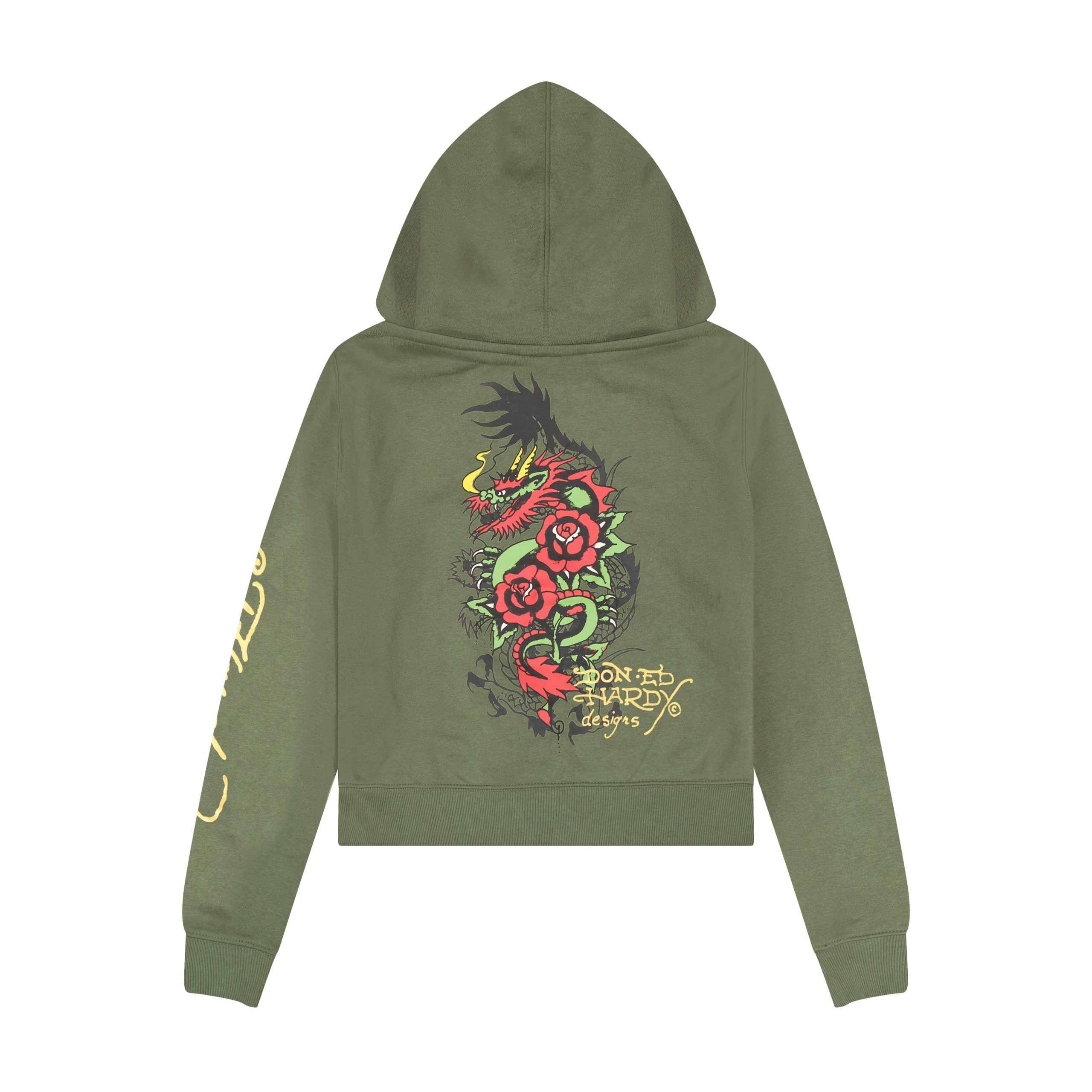 Dragon Heart Zip Front Hoodie - Image 2