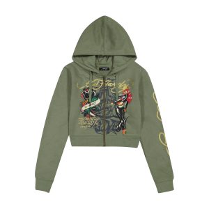 Hello Sailor Zip Front Hoodie